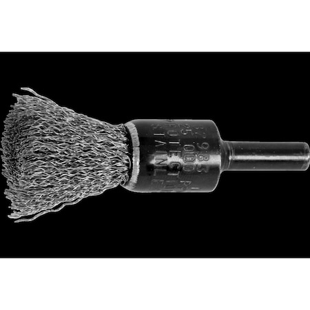 Pferd Crimped Wire End Brush, .010 SS Wire, 1/2 82983